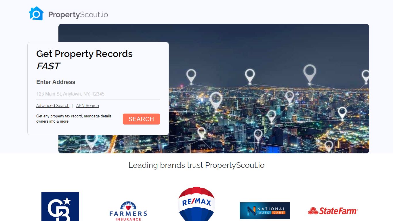 Search Property Records by Address, Parcel Number, and Owner